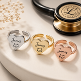 Heart Engraving Ring