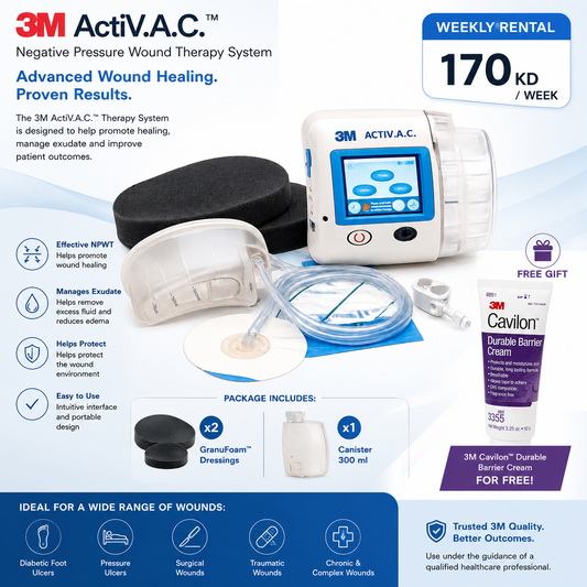 3M ActiV.A.C. NPWT Wound Therapy System Rental | 170 KD per Week
