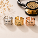 Round Engraving Ring